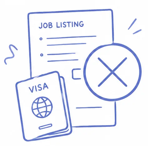 Visa barrier illustration